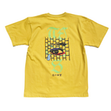 TEARS T-shirts YELLOW - ILL-SUGI × ODD TAPE DUPLICATION