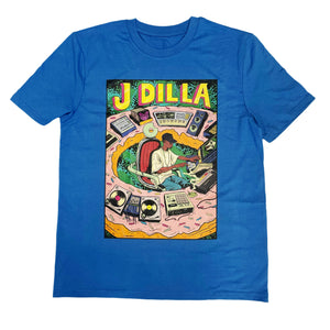 Dilla Shirts ROYAL BLUE  - Cheeba Cheeba Records