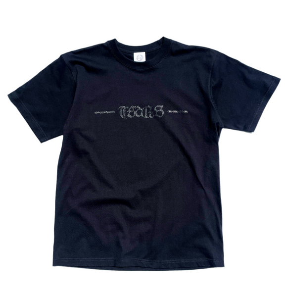 TEARS T-shirts BLACK - ILL-SUGI × ODD TAPE DUPLICATION