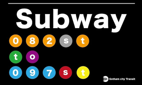 subway -082st to 097st-【TAPE】- B.O.W. from B.S.E.C. / 2.D.D