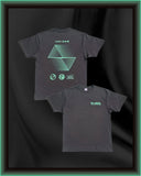 △▶▶ ◯▶▶ ◉ T-shirts -  CUED × ODD TAPE DUPLICATION