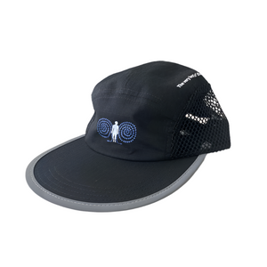 ODD TAPE Long Bill Jet Cap BLACK - Ryan Adyputra