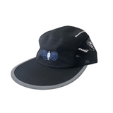 ODD TAPE Long Bill Jet Cap BLACK - Ryan Adyputra