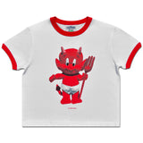 Bad Plushie Ringer Baby Tee - Homeward Bound