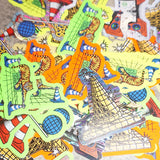 Daniel Shepard × ODDTAPE  Sticker Pack