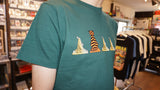 GOLD TIGER CONE T-shirts - Daniel Shepard × ODDTAPE