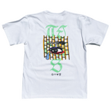 TEARS T-shirts WHITE - ILL-SUGI × ODD TAPE DUPLICATION