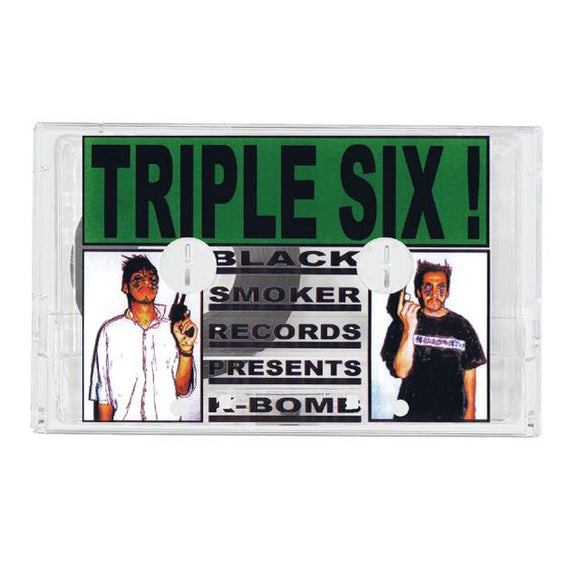 TRIPLE SIX : 3RD PRESS CLEAR EDITION【TAPE】- K-BOMB