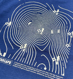 DAY TIME T-Shirts NAVY - ODD TAPE DUPLICATION