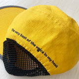 ODD TAPE Long Bill Jet Cap YELLOW  - Ryan Adyputra