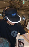 ODD TAPE Long Bill Jet Cap BLACK - Ryan Adyputra