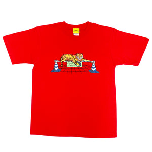 TIGER CONE T-shirts - Daniel Shepard × ODDTAPE