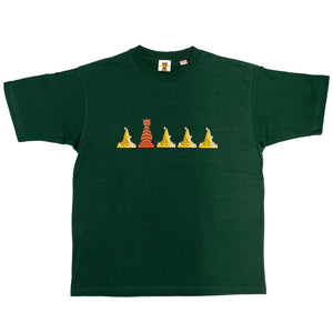 GOLD TIGER CONE T-shirts - Daniel Shepard × ODDTAPE