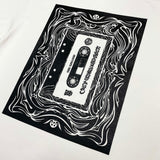 SOLID BLACKLINE × ODD TAPE T-shirts