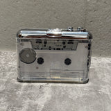 Transparent Cassette Tape Player