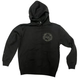 ODD TAPE OFFICIAL HOODIE - BLACK / BLACK Print