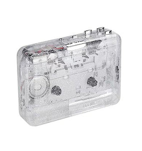 Transparent Cassette Tape Player