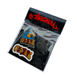BIG SKULL PIN BADGE SET
