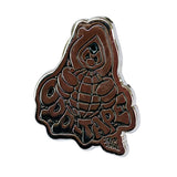 BIG SKULL CHILD MONK PIN BADGE