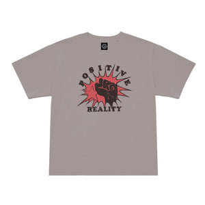 Positive Reality SS Tee TOBACCO - GOOD MORNING TAPES