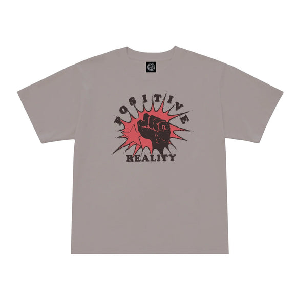 Positive Reality SS Tee TOBACCO - GOOD MORNING TAPES