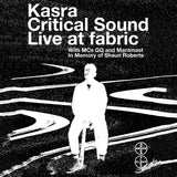 Critical Sound Live at fabric with MCs GQ and Mantmast 【TAPE】- Kasra