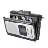 Jensen CR-100TE Retro Portable Radio Cassette Recorder - BLACK