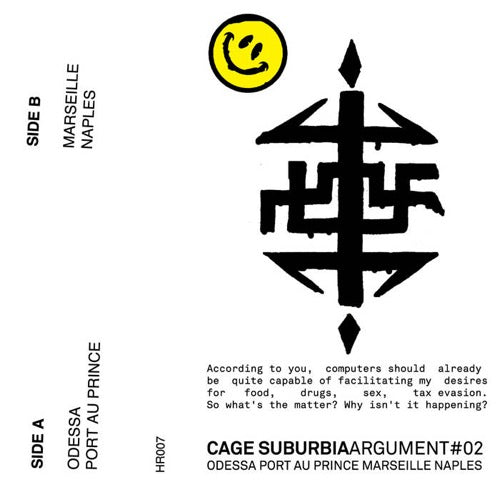 ARGUMENT #02 【TAPE】- CAGE SUBURBIA
