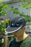 ODD TAPE Long Bill Jet Cap BLACK - Ryan Adyputra
