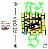 TEARS T-shirts BLACK - ILL-SUGI × ODD TAPE DUPLICATION