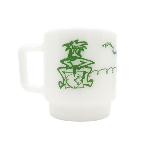 Trouble Brewing - Milk Glass Mug