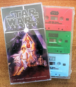 STAR WARS TRILOGY - Soundtrack (3-Cassette Box Set)【TAPE】- John Williams