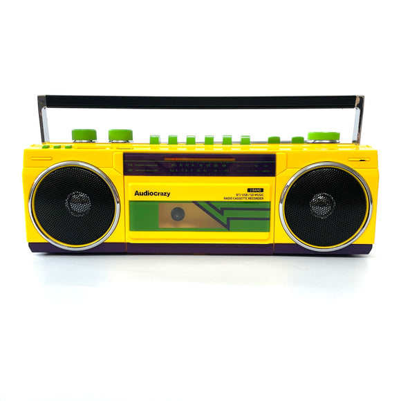 Audio crazy BOOMBOX  - YELLOW